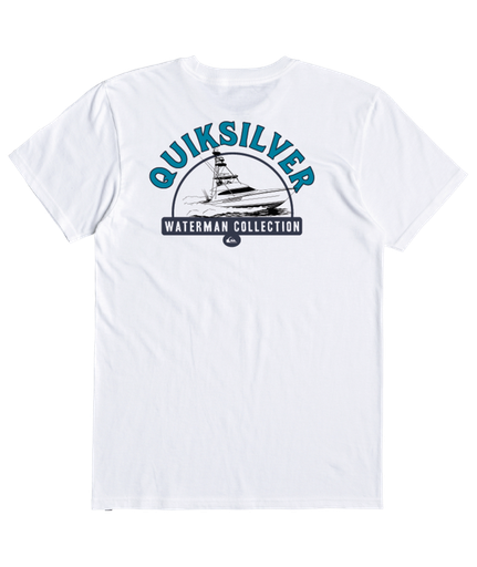 [AQMZT03671WBB0L] HEADING OUT QMT TEES (L, WBB0-BRIGHT WHITE)