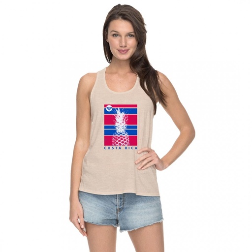[DTRX489012CREAS] CAMISETA MUJER DANCING IN THE DAYLIGHT TANK CREAM