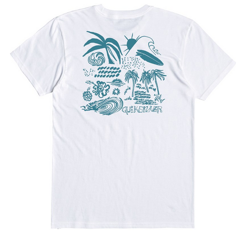 [AQYZT09795WBB0L] SLOW FLOW TEES (L, WBB0-WHITE)