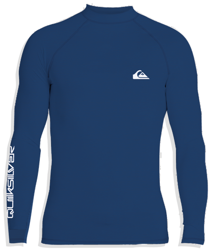 [AQBWR03065BYCHL14] EVERYDAY UPF50 LS YOUTH (L/14, BYCH-MONACO BLUE HEATHER)