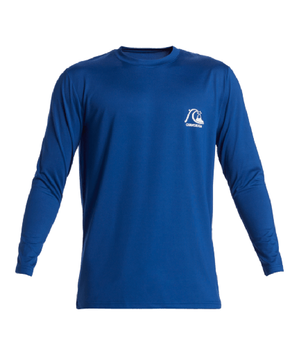 [AQYWR03189BYC0L] DNA BUBBLE LOGO SURF TEE LS (L, BYC0-MONACO BLUE)
