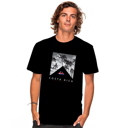 [DTQS495014BLACL] CAMISA HOMBRE CIRCLE TEE BLACK