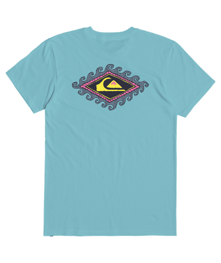 [AQYZT08190BGD0L] MYSTIC LIMITS M M TEES (L, BGD0-ANGEL BLUE)
