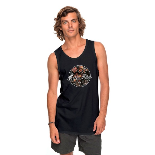 [DTQS102014LIBLL] CAMISETA HOMBRE CIRCLE TANK LITE BLACK