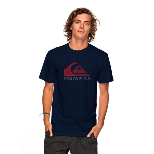 [DTQS122015ATBLXL] CAMISA HOMBRE CRACKED TEE ATLANTIC BLUE