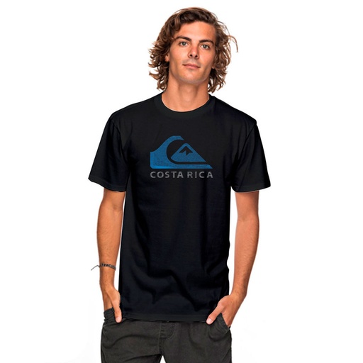 [DTQS484014BLACL] CAMISA HOMBRE CRACKED TEE BLACK