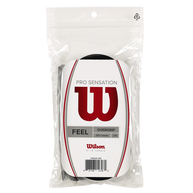 WILSON PRO OVERGRIP SENSATION 30PK BK
