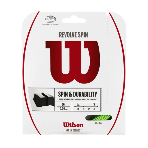 [WRZ956800] SET CUERDA PARA RAQUETA WILSON REVOLVE SPIN 16