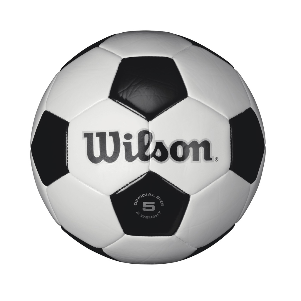 WILSON BALON FB #5 TRADICIONAL BK/WH #5