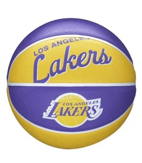 [WTB3200XBLAL] BALON DE BASKET WILSON NBA TIDYE MINI LAKERS NO.3