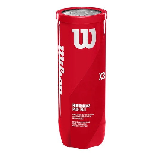 [WR8900801001] PELOTAS DE PADEL WILSON TARRO 3P