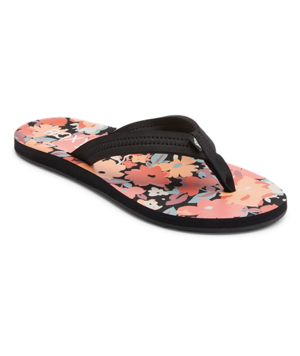 [ARJL1009531BF5] VISTA LORETO J SNDL (5, 1BF-BLACK/FLORAL)