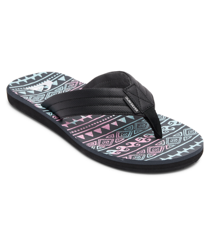 [AQYL101183KVJ1639] CARVER PRINT M SNDL (6(39), KVJ1-BLACK)